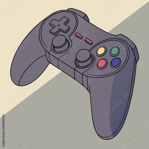 video game controller vector illustration