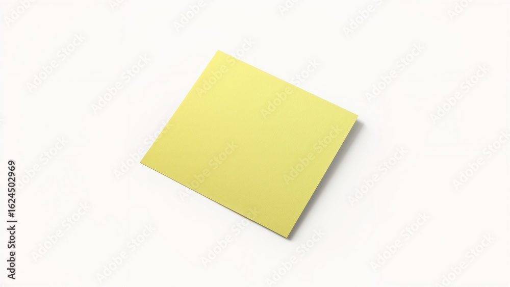 Yellow note sheet for reminders Yellow note sheet for reminders