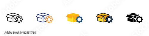 Product Management Icon Multi Style 