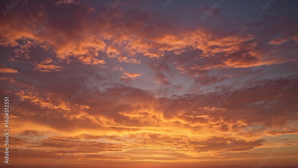 Fototapeta premium Luminous Glowing Golden Twilight