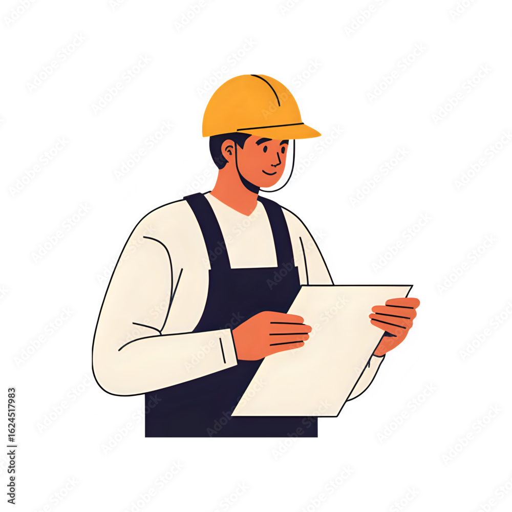 construction worker holding clipboard construction worker holding clipboard