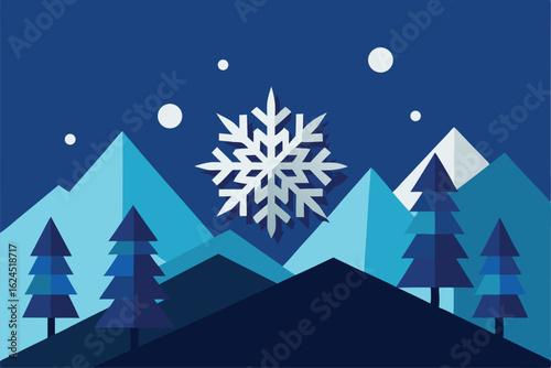 set of vector clipart featuring snowflakes in mul (1).eps