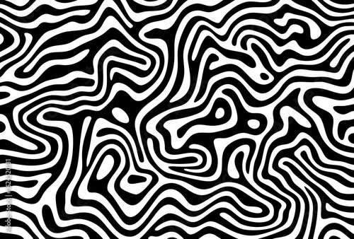 black and white vector pattern