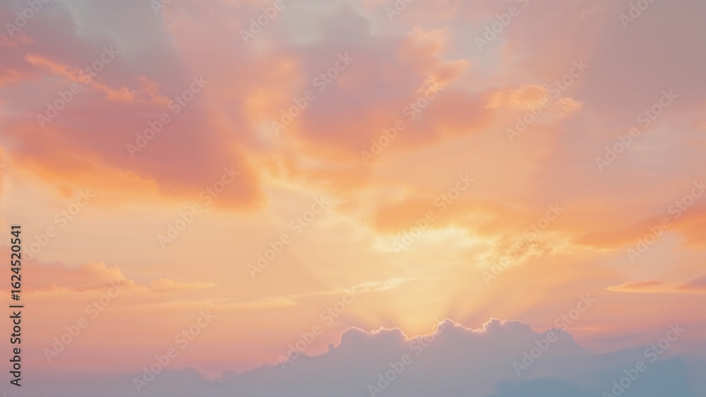 Fototapeta premium Abstract background with blurred motion and sunrise hues