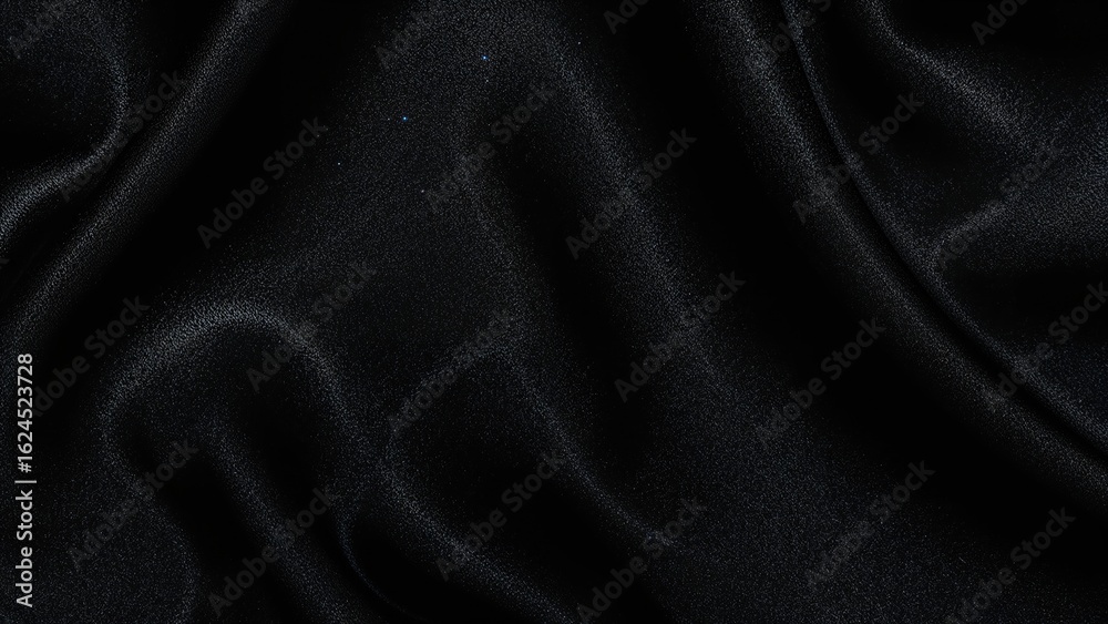 Fototapeta premium Dark cloth backdrop with sleek fabric surface