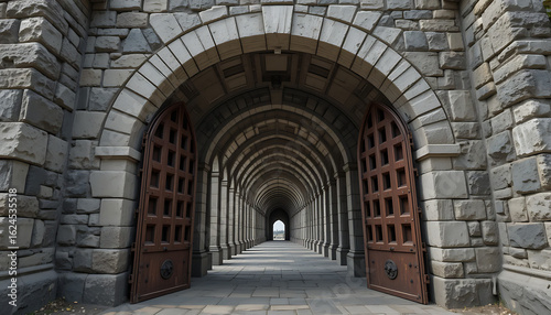 Ancient Stone Archway  A Journey Through Time