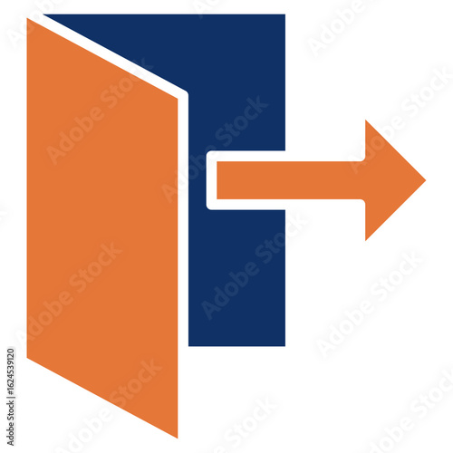 Leave solid color icon