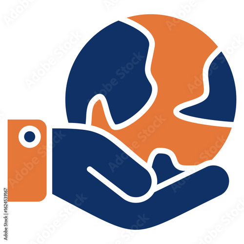 Environment solid color icon