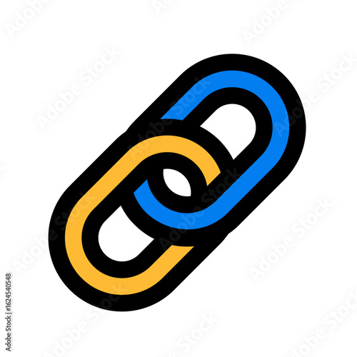 link fill color icon