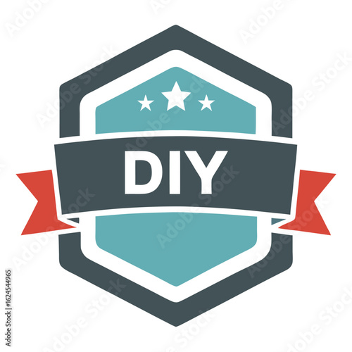 DIY Vector Badge with Clean Borders and Editable Name Field