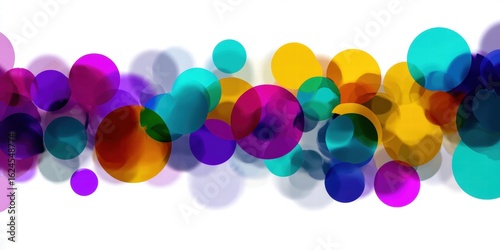 Colorful Abstract Bubble Art for Visual Appeal