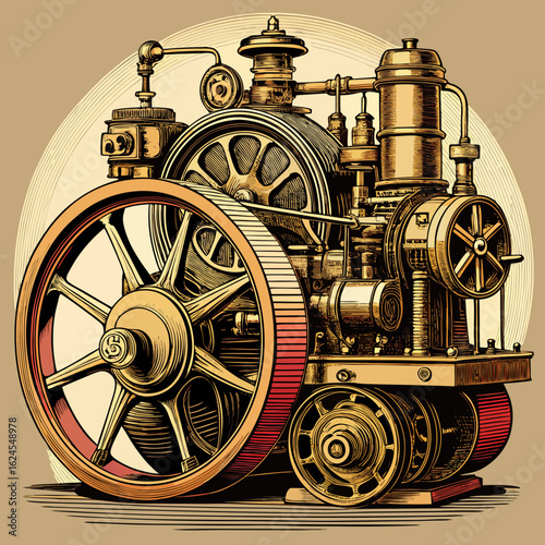 steam locomotive wheels