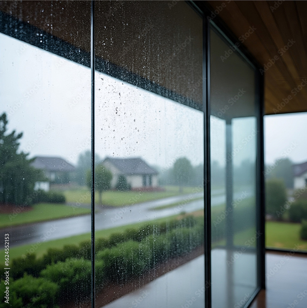 Naklejka premium rain