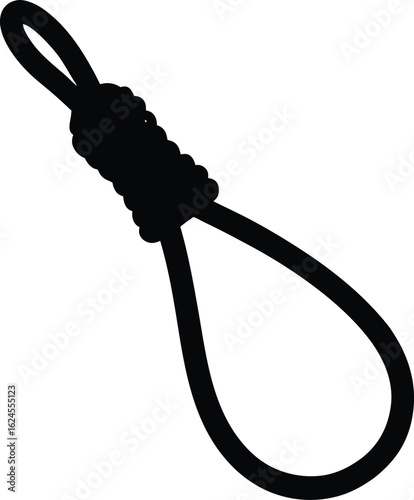 bungee cord on white background.eps