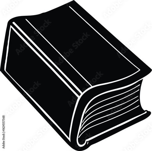 dictionary on white background.eps