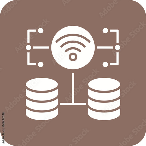 Wireless database Icon