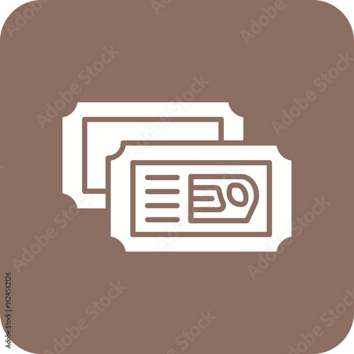 Train ticket Icon