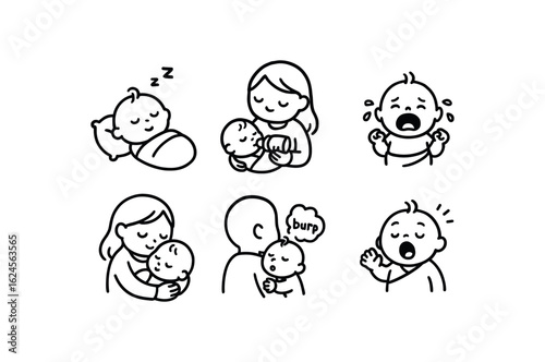hand drawn cute doodle style line isolated on white background teenage rebellion (styles): punk emo indie alternative sporty casual. hand drawn cute doodle style line isolated on white