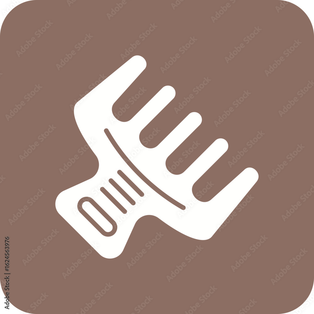 Obraz premium Hair clip Icon
