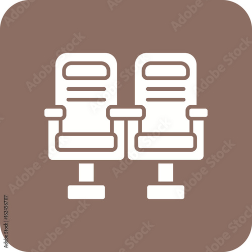 Cinema seats Icon