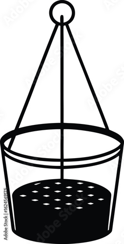 sediment trap on white background.eps