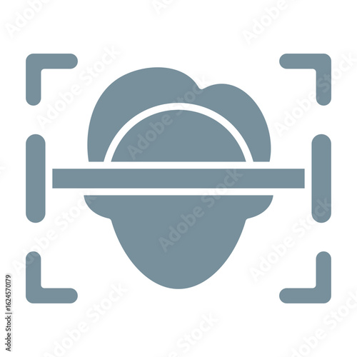Face scanner Icon