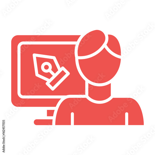 Graphic designer Icon