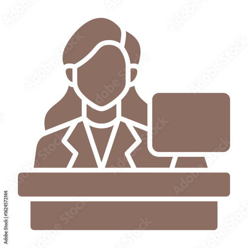 Receptionist Icon
