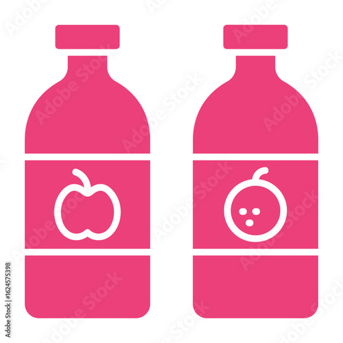 Juice bottles Icon