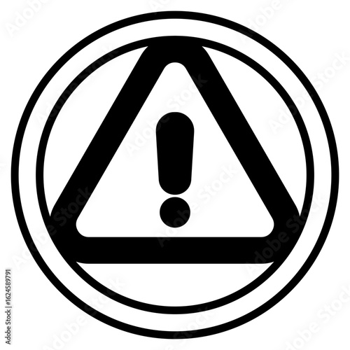 Problem outline mixed icon