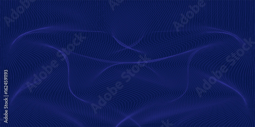 Premium background design with diagonal dark blue line pattern. Vector horizontal template for digital lux business banner, contemporary formal invitation, luxury voucher, prestigious gift certificate