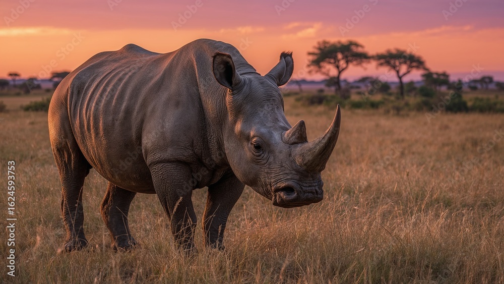 Obraz premium Image about world rhino day
