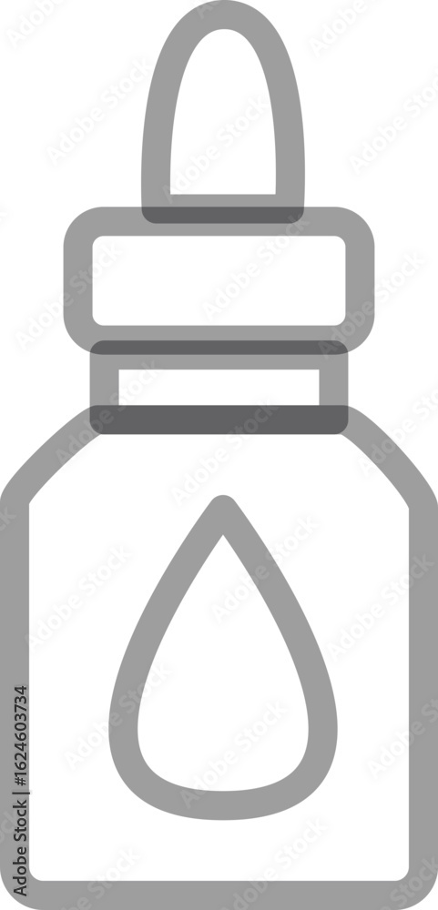 Obraz premium Serum Bottle icon