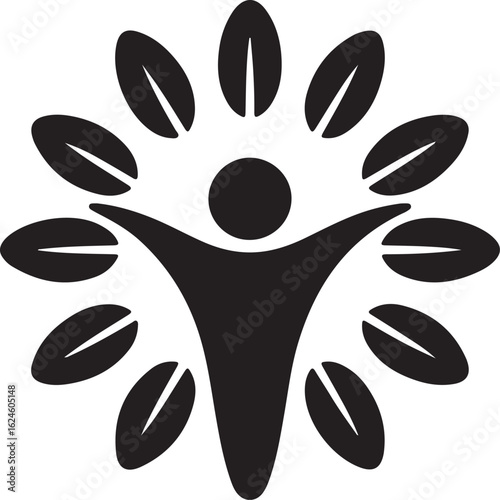 Life logo symbol vector Art, Icons, and Graphics for Designers