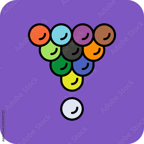 Billiard ball Icon