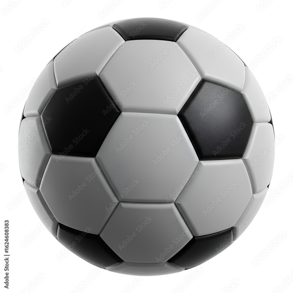 Fototapeta premium soccer ball isolated on white