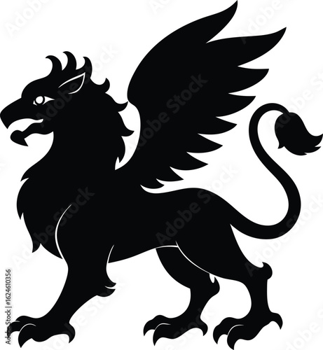 griffin on white background.eps