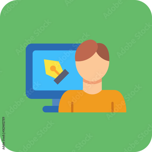 Graphic designer Icon