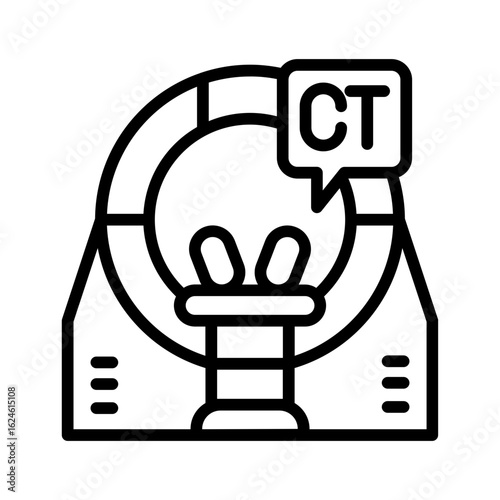CT Scan device icon