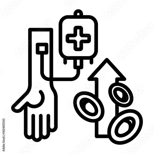Cancer medicine icon