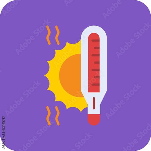 Hot temperature Icon