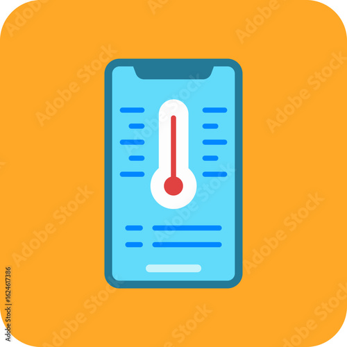 Mobile weather Icon