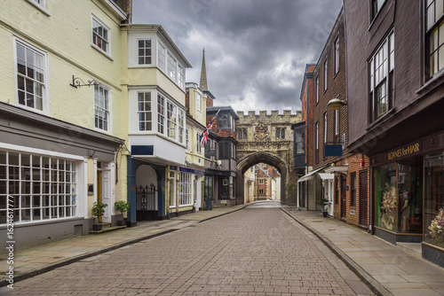 Salisbury High Street Gate leading to the Cathedral