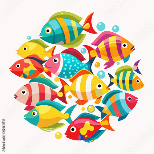 set of fish