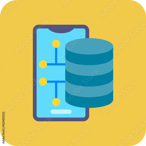Mobile server Icon