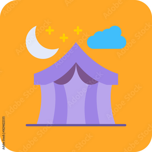 Night camp Icon