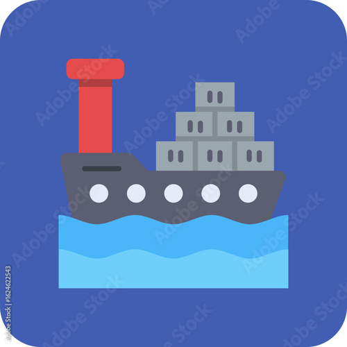 Cargo ship Icon