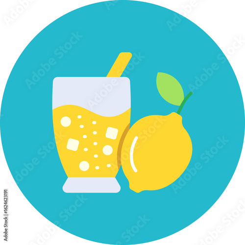 Lemon juice Icon