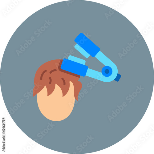 Hair straightener Icon