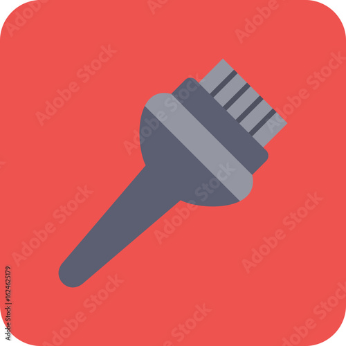 Hair dye brush Icon